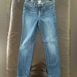 J. Crew Dark Blue Skinny Jeans